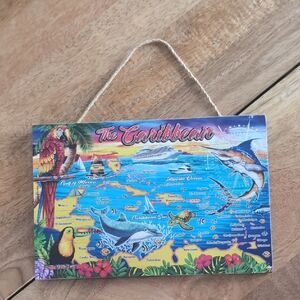 Colorful Caribbean Wall Hanging